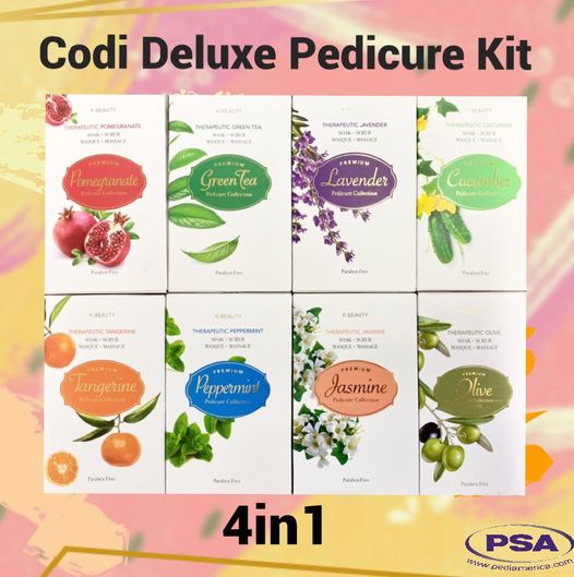4in1 Codi Deluxe Pedicure Spa 120-Kit per Case