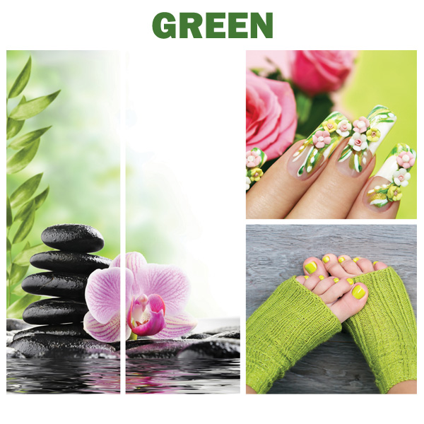 Canvas GREEN - Set of 4pcs