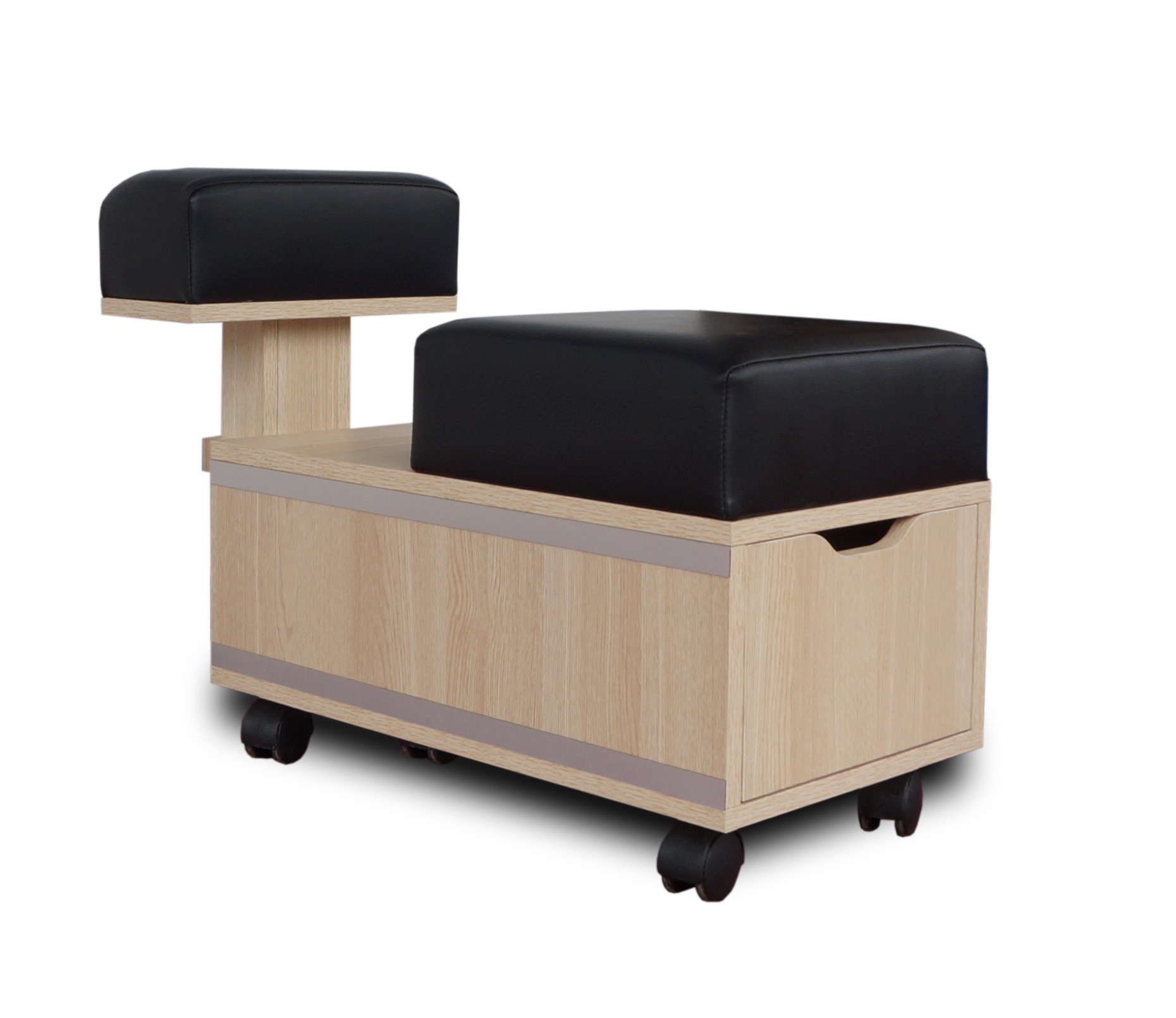 Pedi Cart D200 Ash / Aluminum
