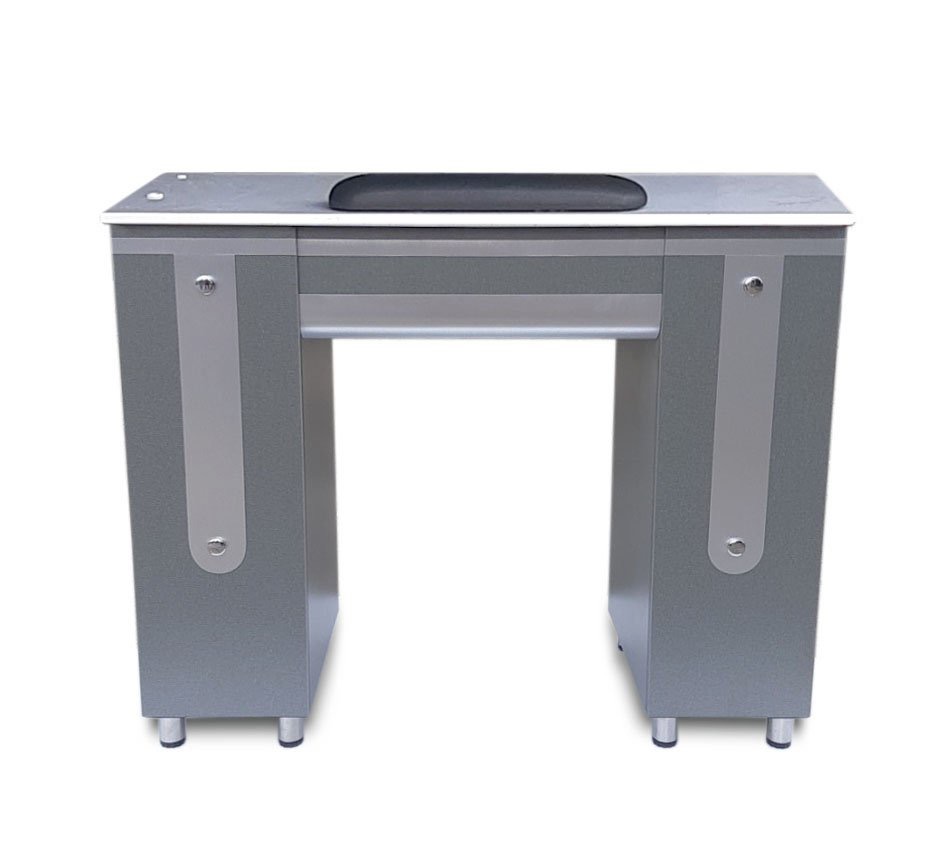 Nail Table T-LV Single (Dark Slate Gray/Aluminum)