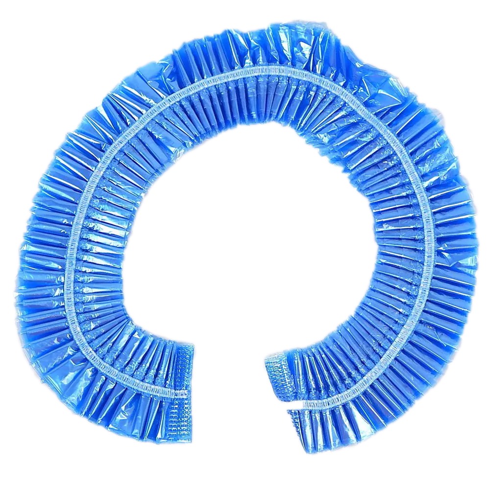 400pcs / case Disposable pedicure liner - BLUE color, large size