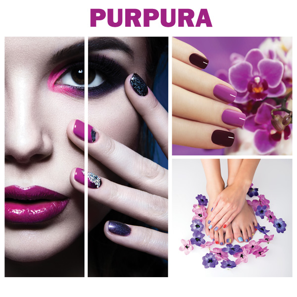 Canvas PURPURA - Set of 4pcs