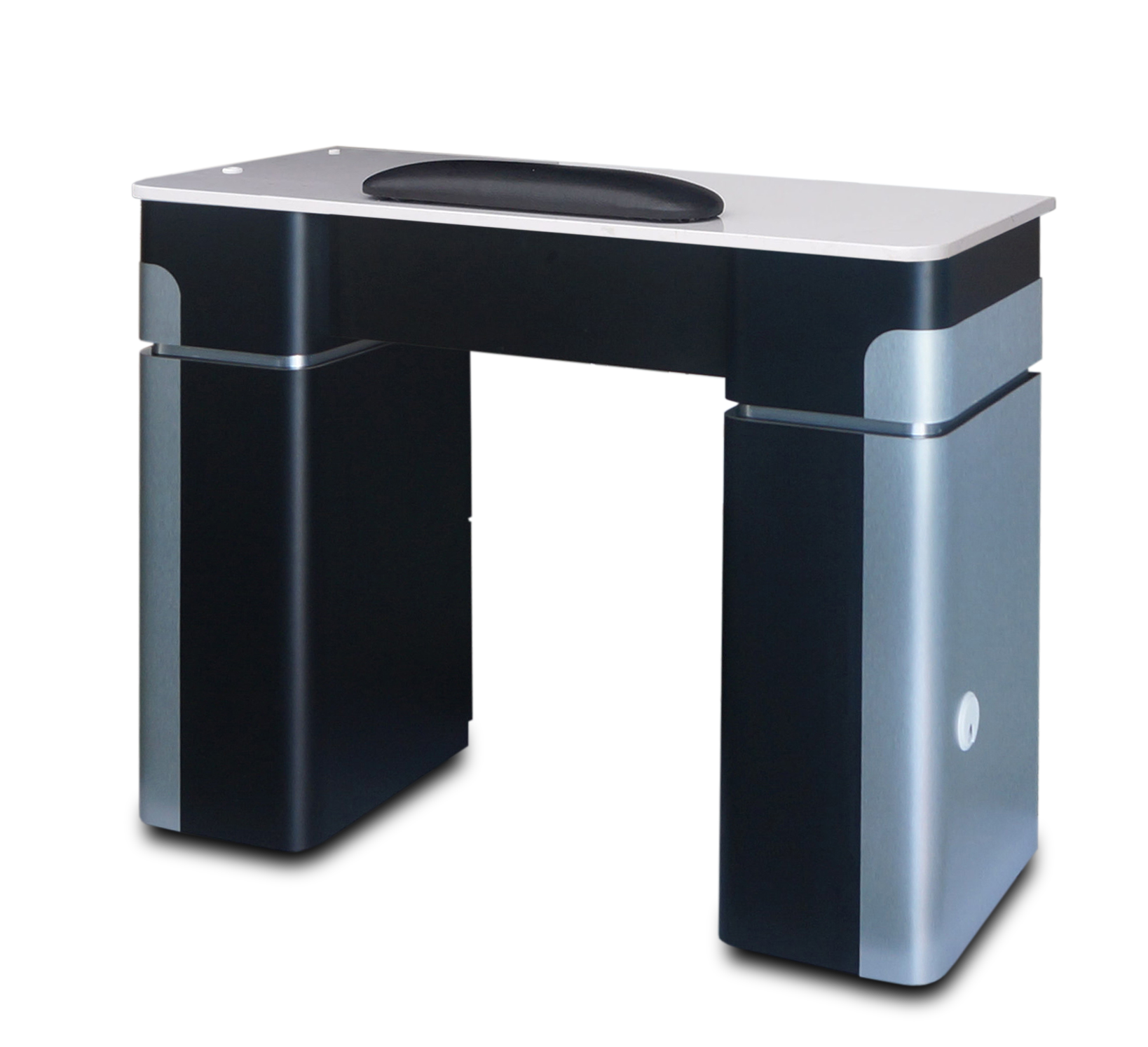 Nail Table T07 (Black/ Aluminum)