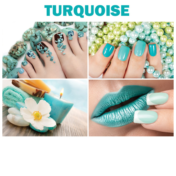 Canvas TURQUOISE - Set of 4pcs