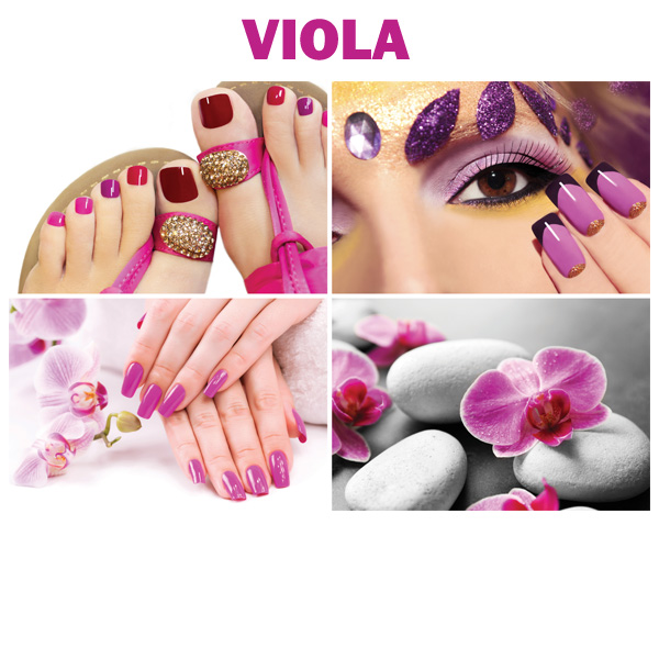 Canvas VIOLA - Set of 4pcs