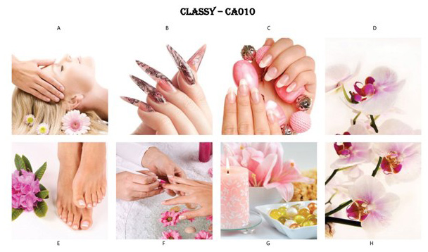 Canvas Classy - Set of 8 pcs