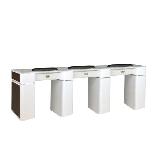 Nail Table T-39 Triple (White / Chocolate)
