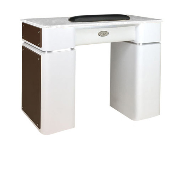 Nail Table T-39 Single (White / Chocolate)